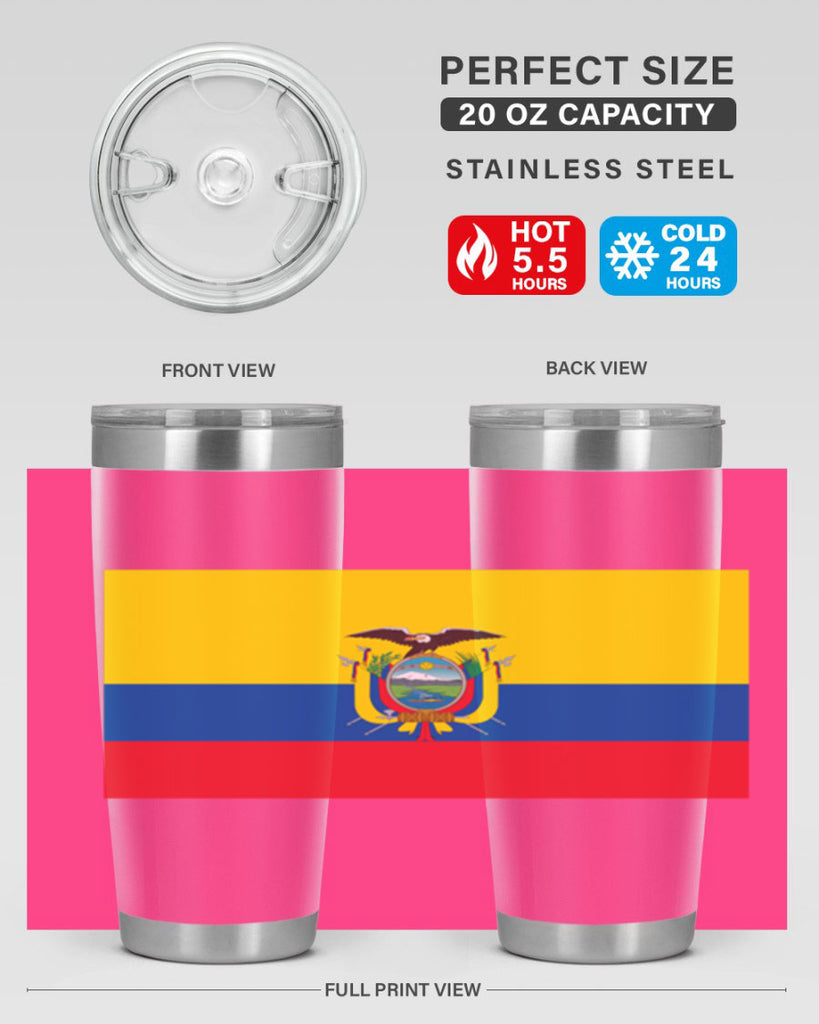 Ecuador 147#- world flags- Tumbler