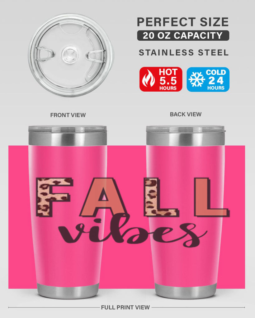 Fall Vibes 143#- fall- Tumbler