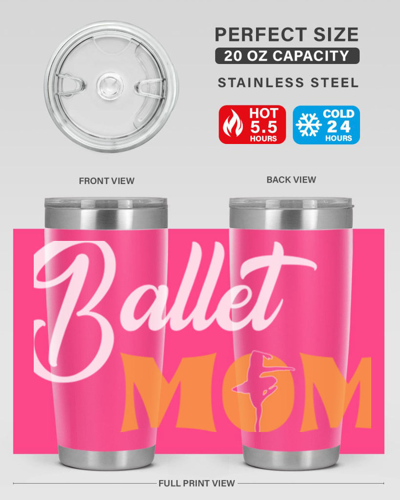 Fitted Dance Mom Ballet SVG Ballet 40#- ballet- Tumbler
