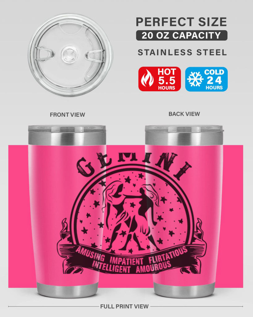 Gemini 9#- zodiac- Tumbler