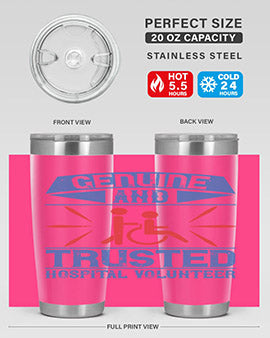 Genuine and Trusted Hospital Volunteer Style 2#- volunteer- Tumbler