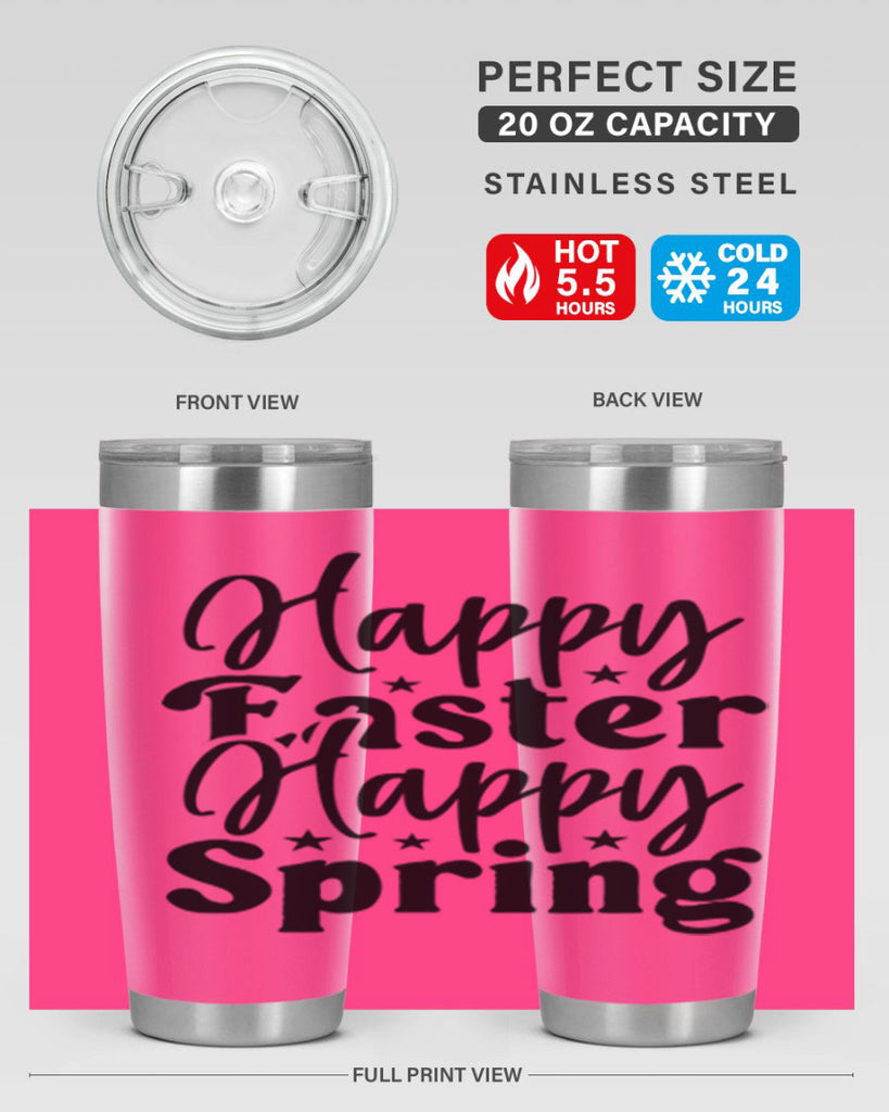Happy Easter Happy Spring 156#- spring- Tumbler
