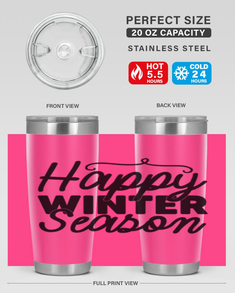 Happy Winter Season132#- winter- Tumbler