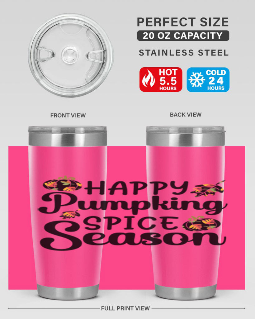 Happypumpkinspiceseason 258#- fall- Tumbler