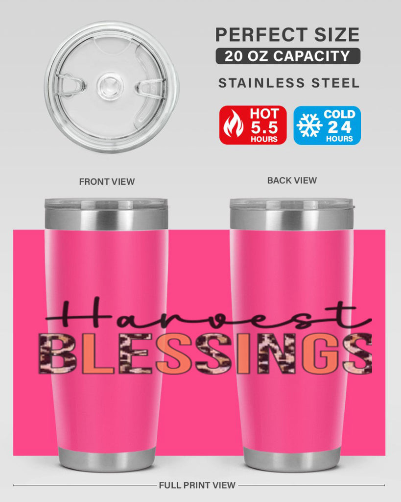 Harvest blessings 263#- fall- Tumbler