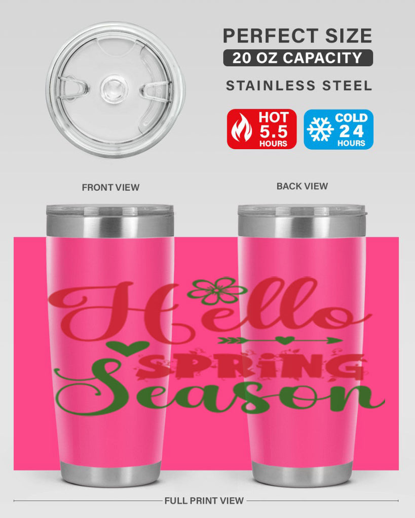 Hello Spring Season 224#- spring- Tumbler