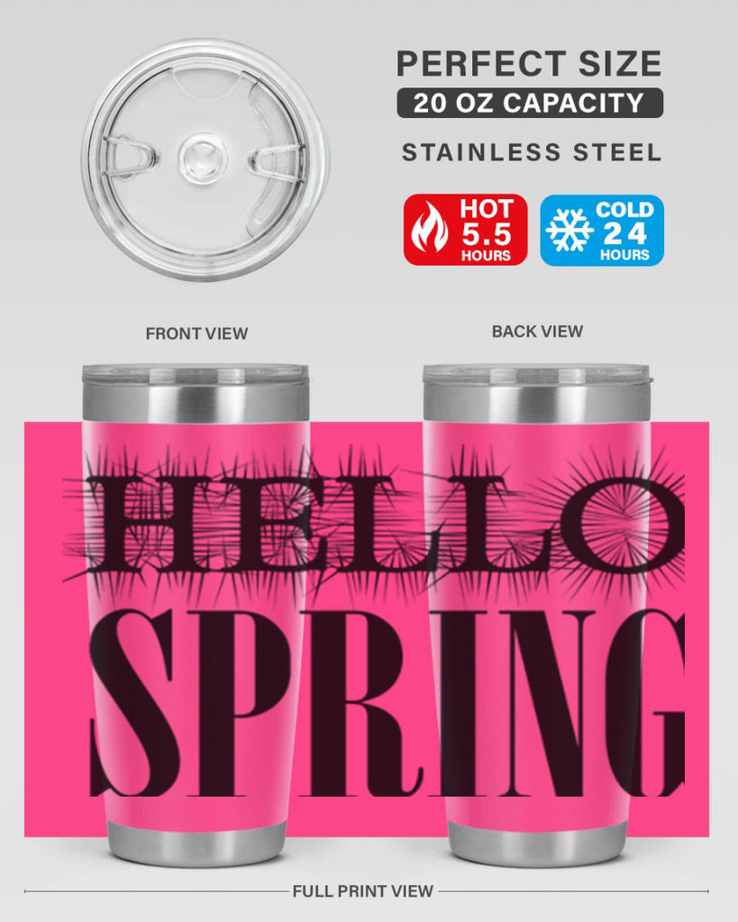 Hello spring  226#- spring- Tumbler