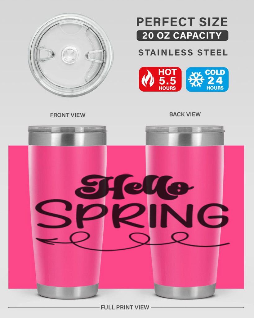 Hello spring  228#- spring- Tumbler