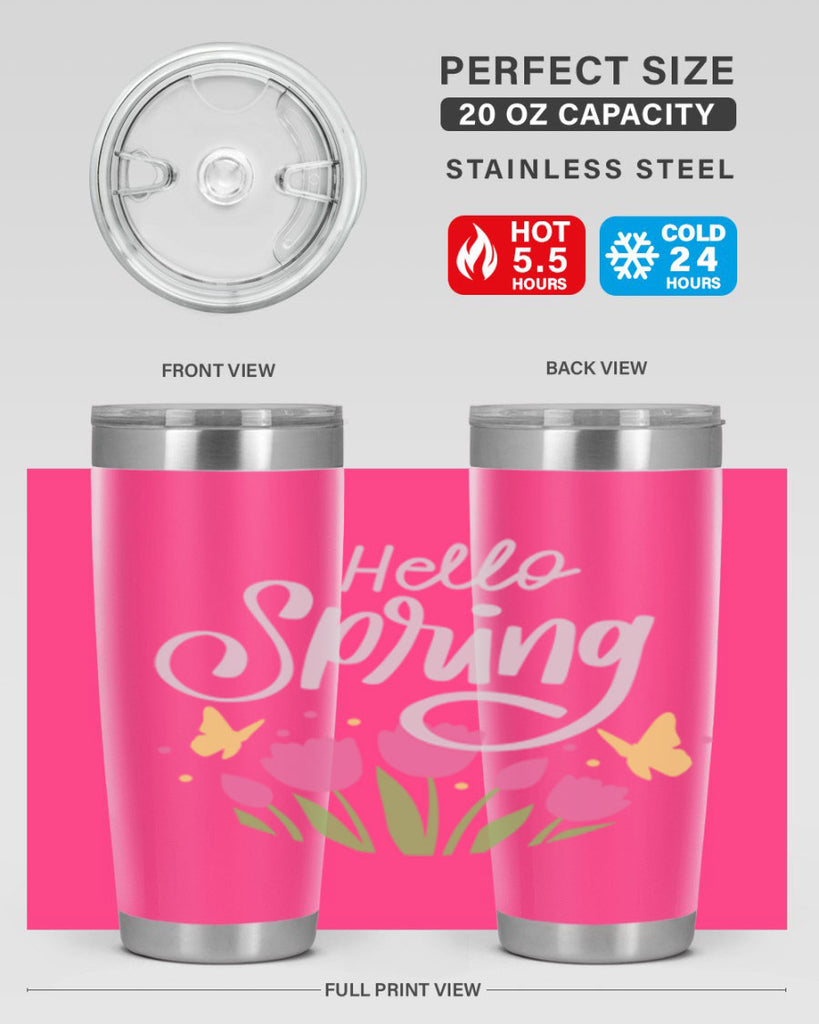 Hello spring214#- spring- Tumbler