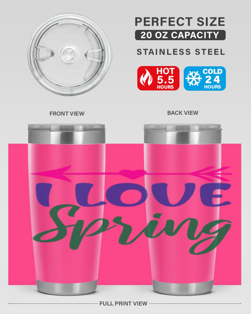I Love Spring 272#- spring- Tumbler