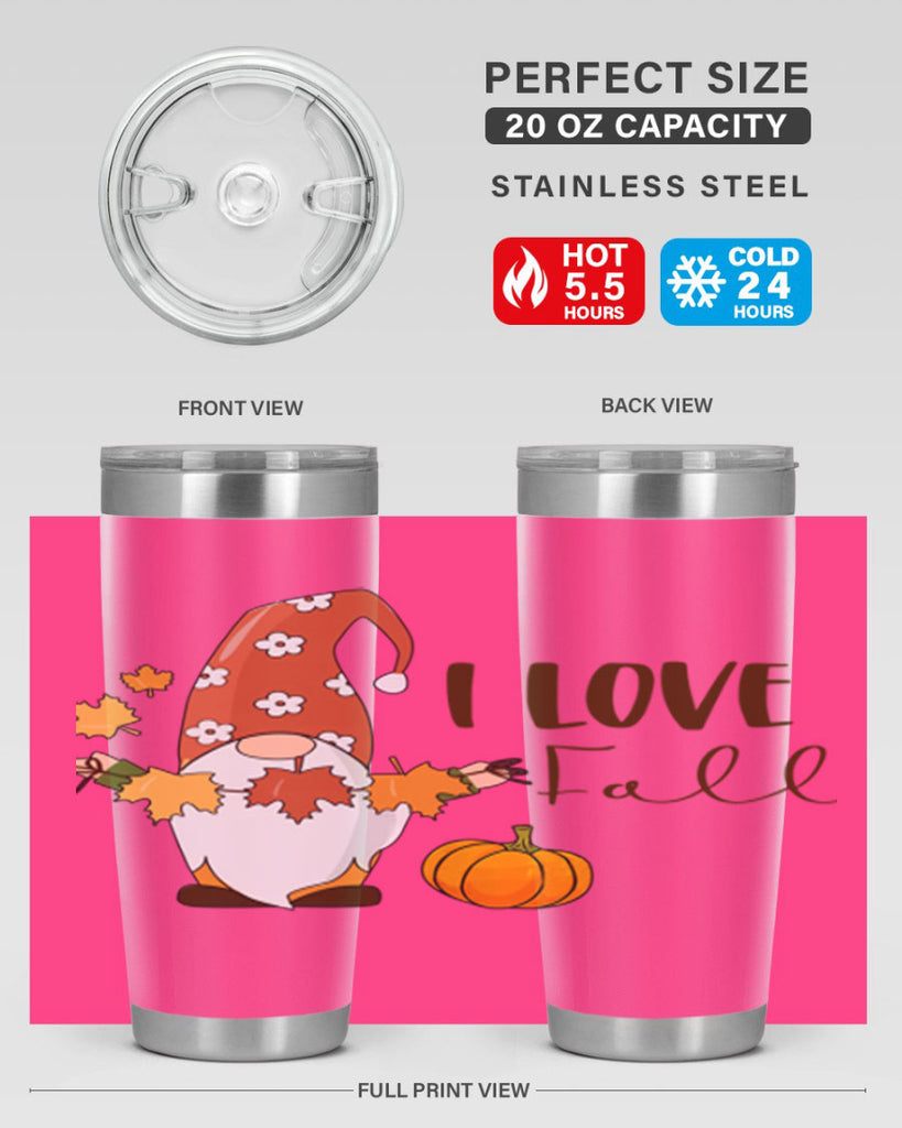 ILoveFallGnome 344#- fall- Tumbler