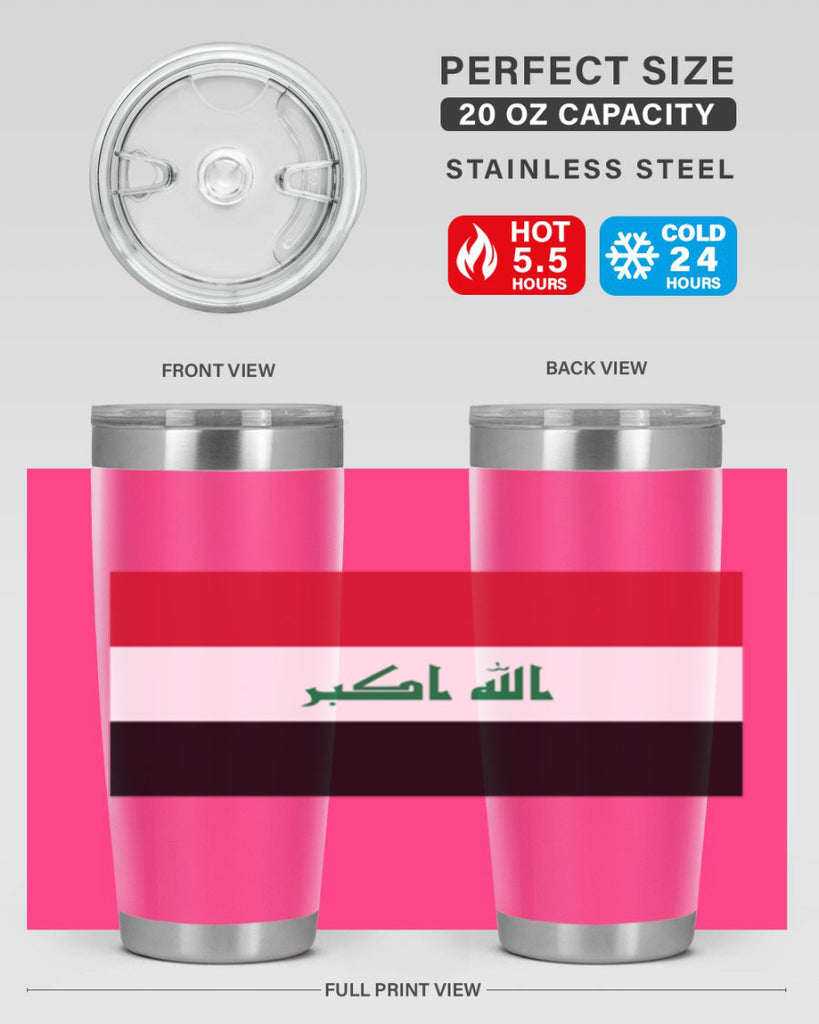 Iraq 118#- world flags- Tumbler