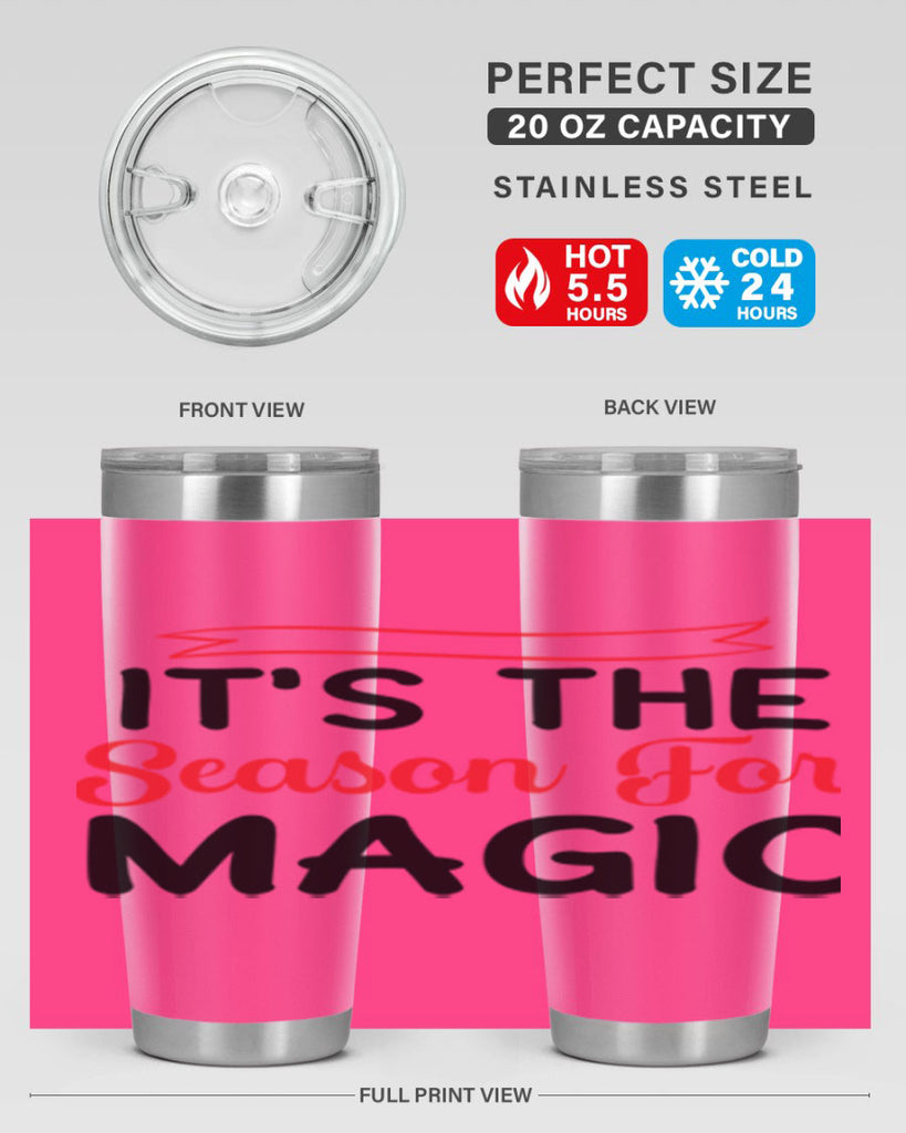 Its the season for magic 258#- winter- Tumbler
