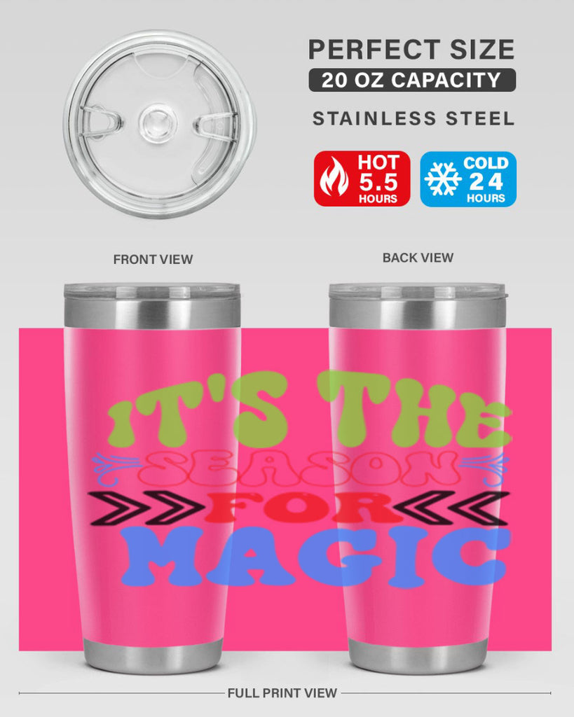 Its the season for magic 260#- winter- Tumbler