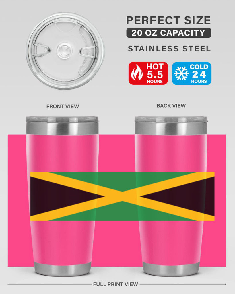 Jamaica 114#- world flags- Tumbler