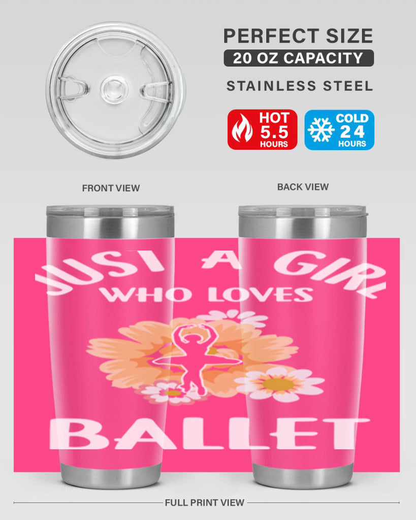 Just a Girl Who Loves Ballet 56#- ballet- Tumbler