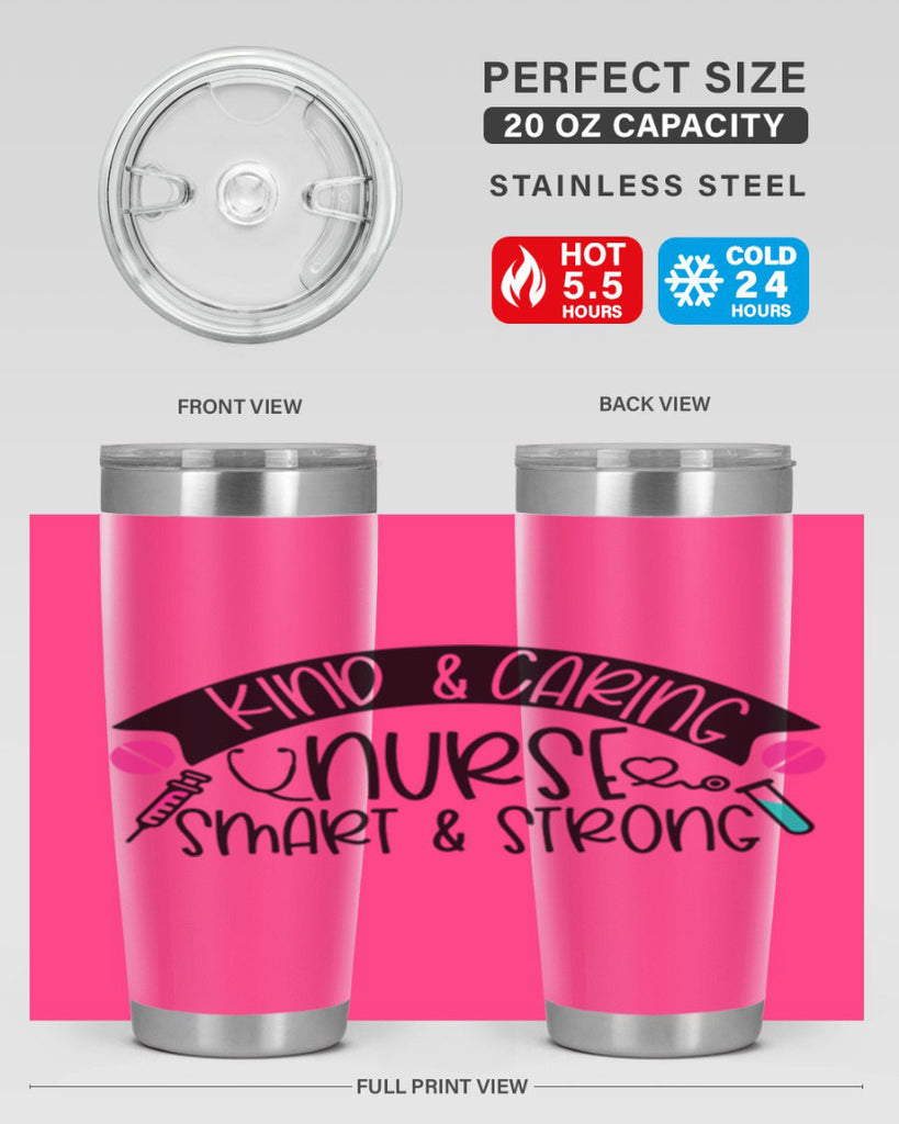 Kind Caring Nurse Smart Strong Style Style 143#- nurse- tumbler