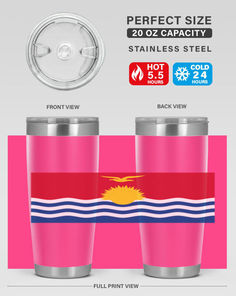 Kiribati 109#- world flags- Tumbler
