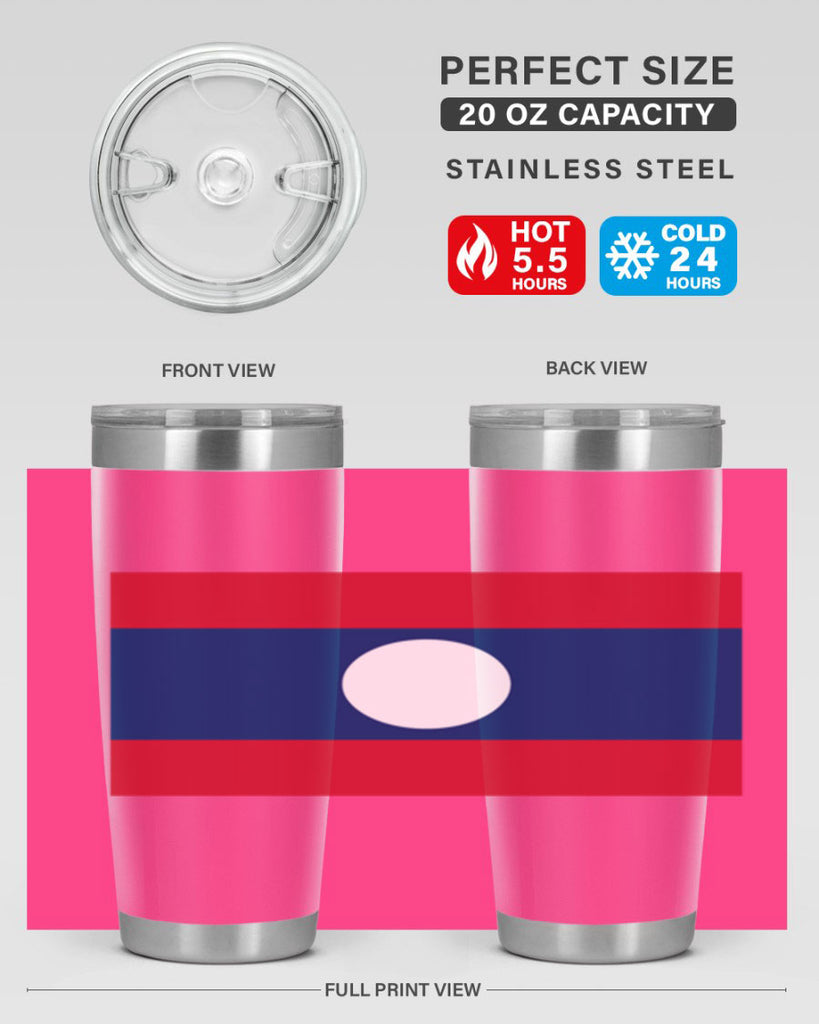 Laos 105#- world flags- Tumbler