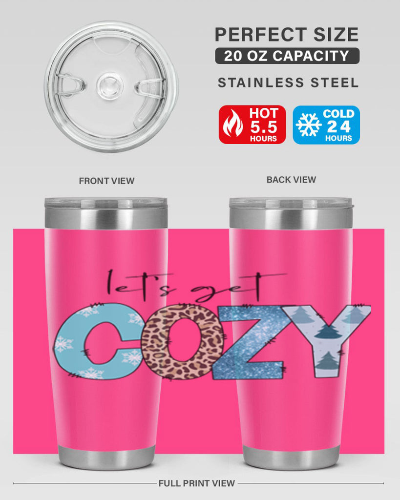 Let s cozy 295#- winter- Tumbler