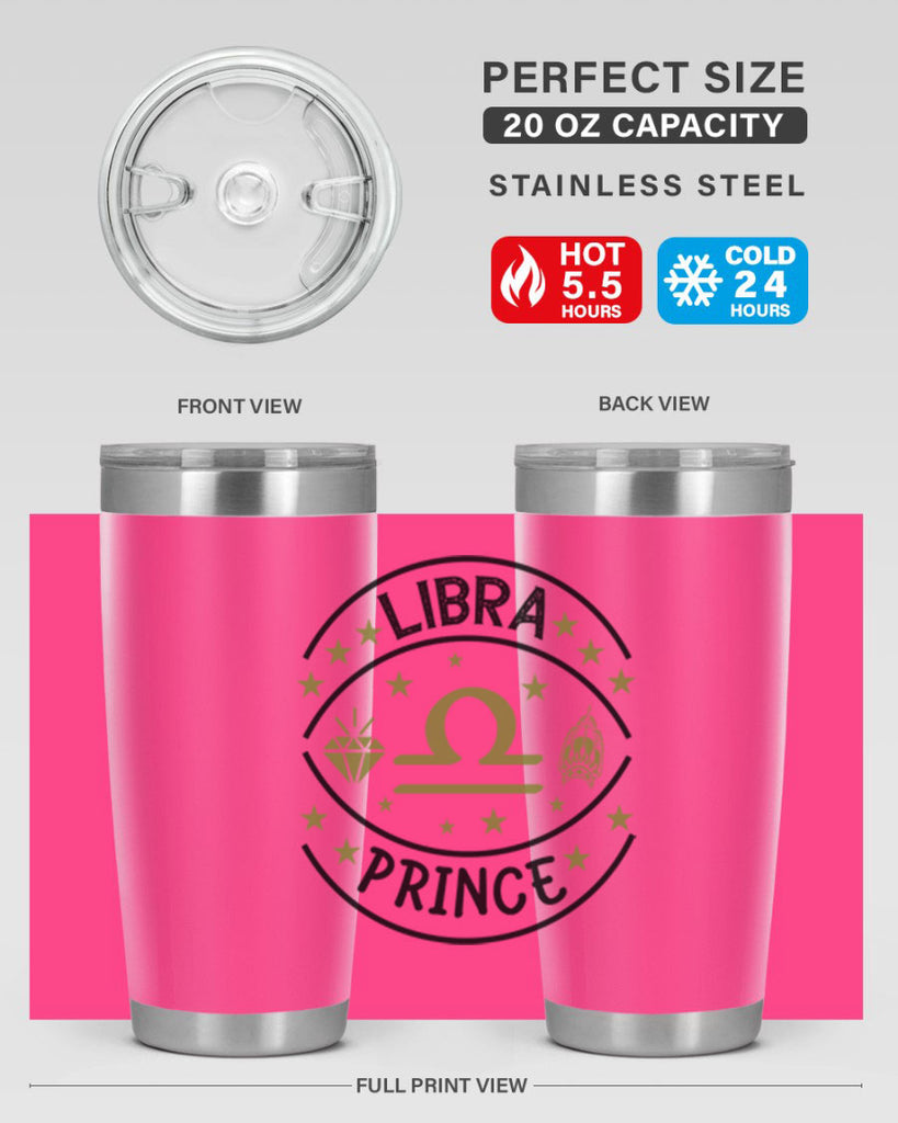 Libra prince 325#- zodiac- Tumbler