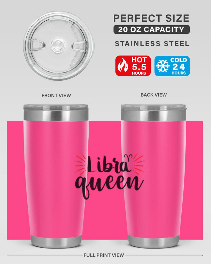 Libra queen 319#- zodiac- Tumbler