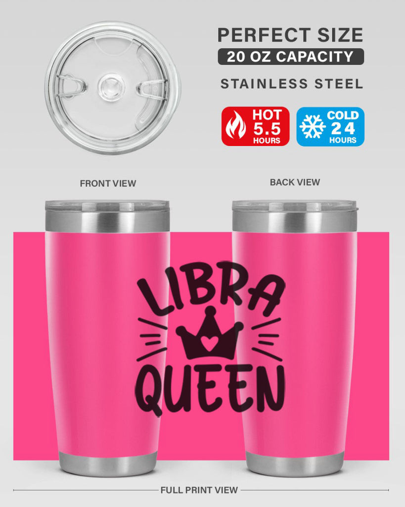 Libra queen 327#- zodiac- Tumbler