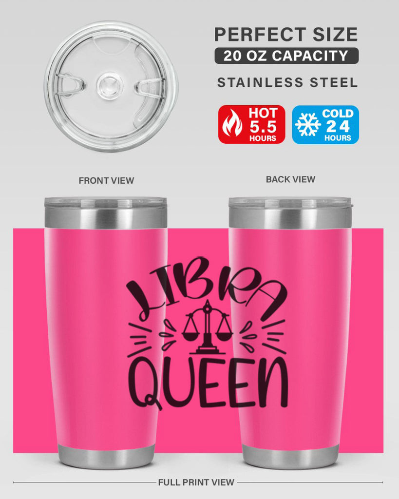 Libra queen 328#- zodiac- Tumbler