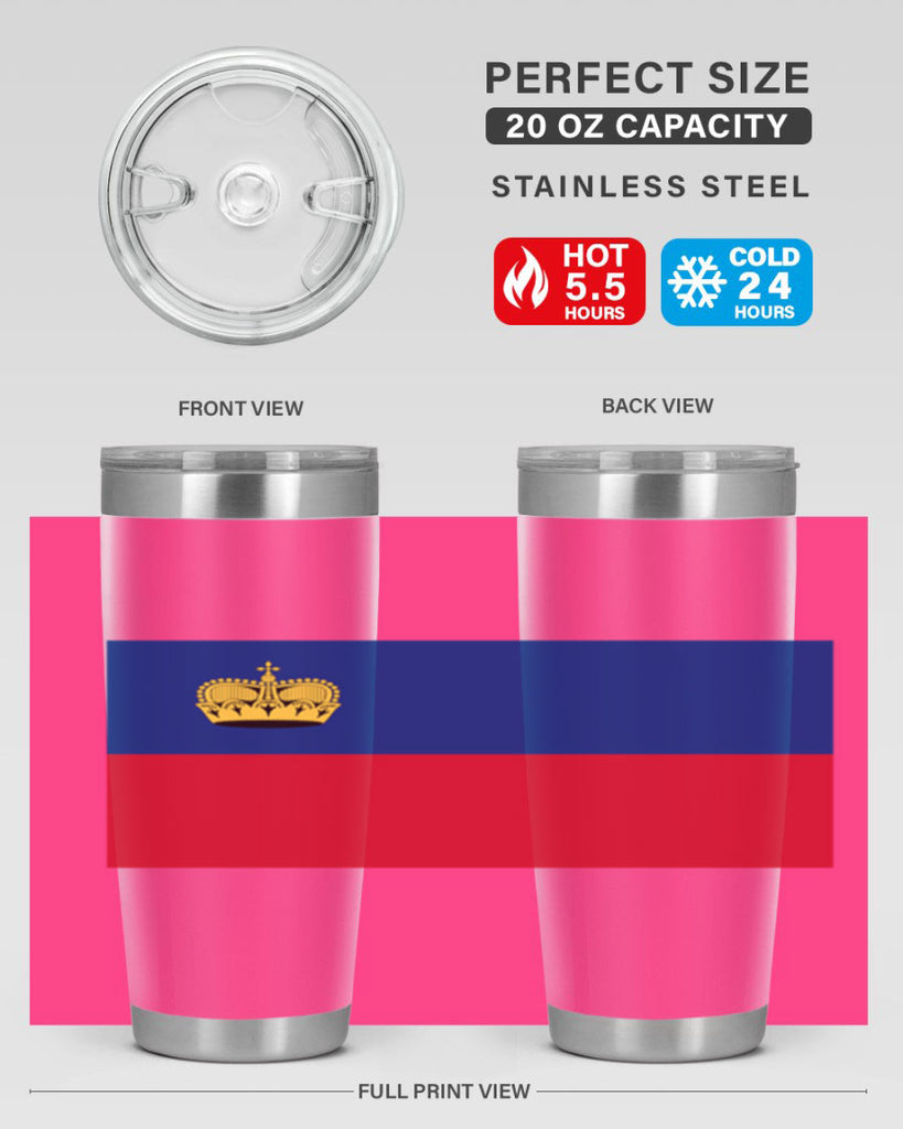 Liechtenstein 99#- world flags- Tumbler
