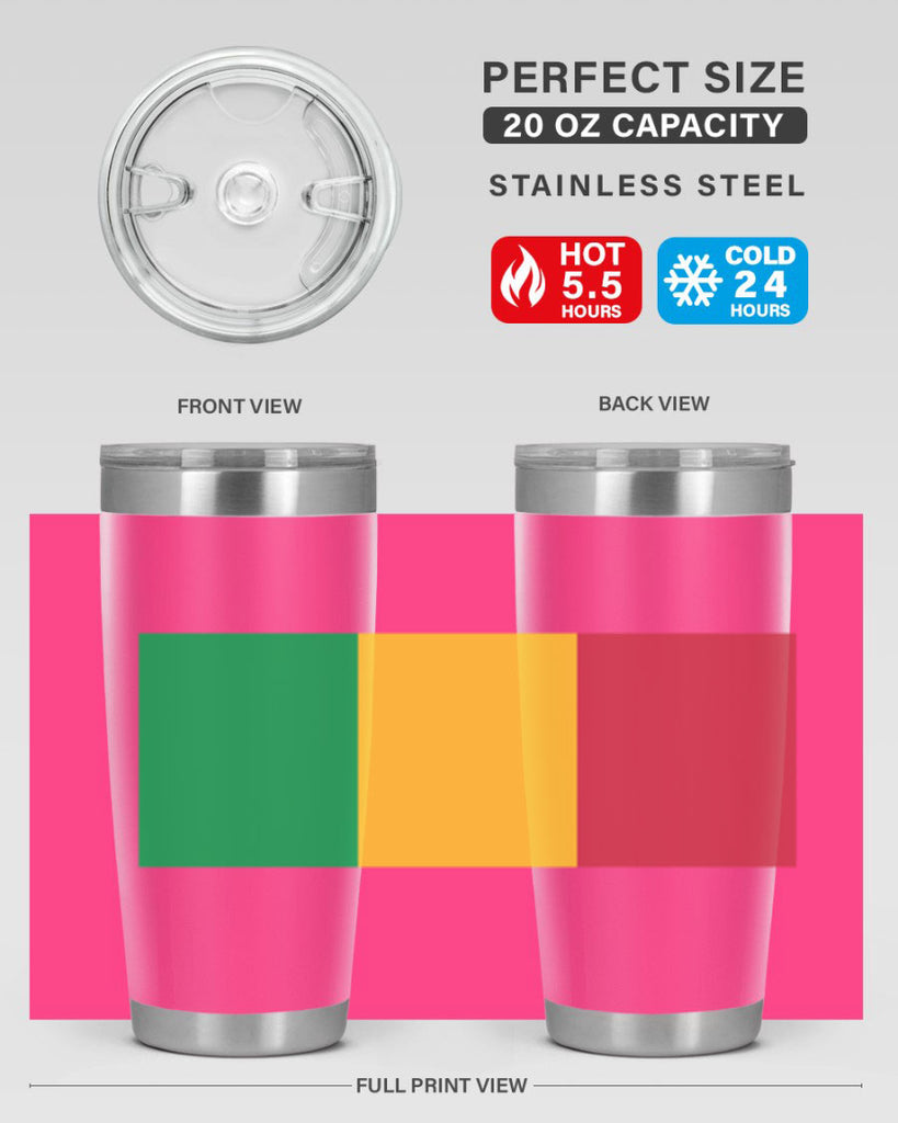 Mali 92#- world flags- Tumbler