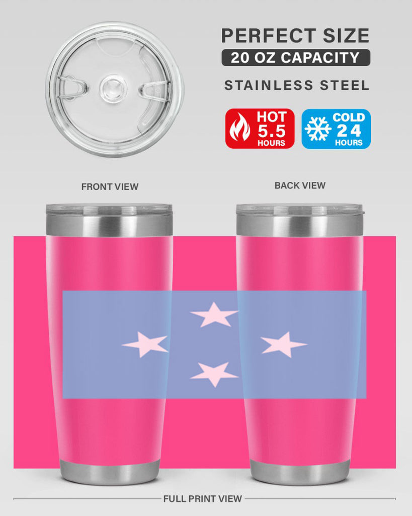 Micronesia 86#- world flags- Tumbler