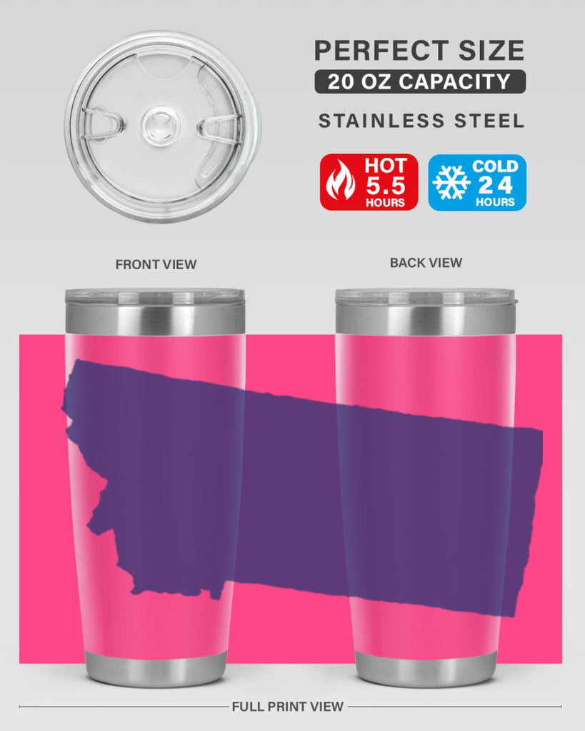 Montana 25#- stateflags- Tumbler