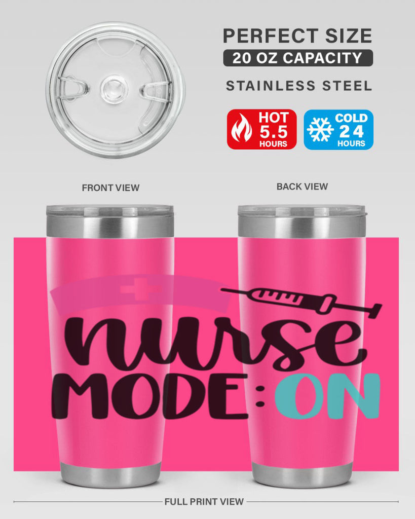 Nurse Mode ON Style Style 102#- nurse- tumbler