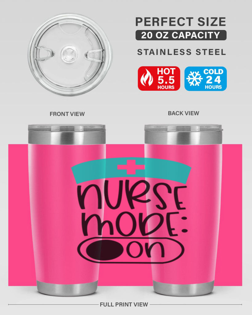 Nurse Mode On Style Style 103#- nurse- tumbler