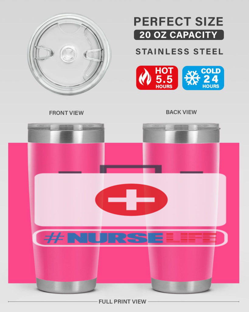Nurse lifeTransperment png Style 405#- nurse- tumbler