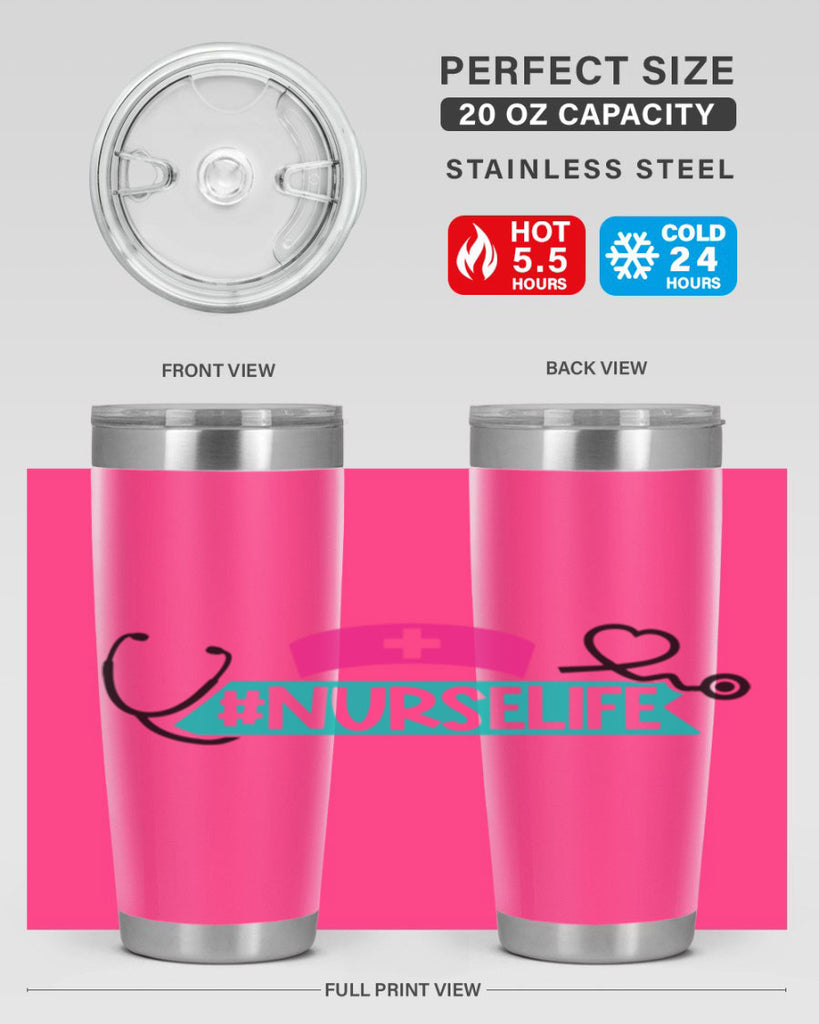 Nurselife Style Style 92#- nurse- tumbler