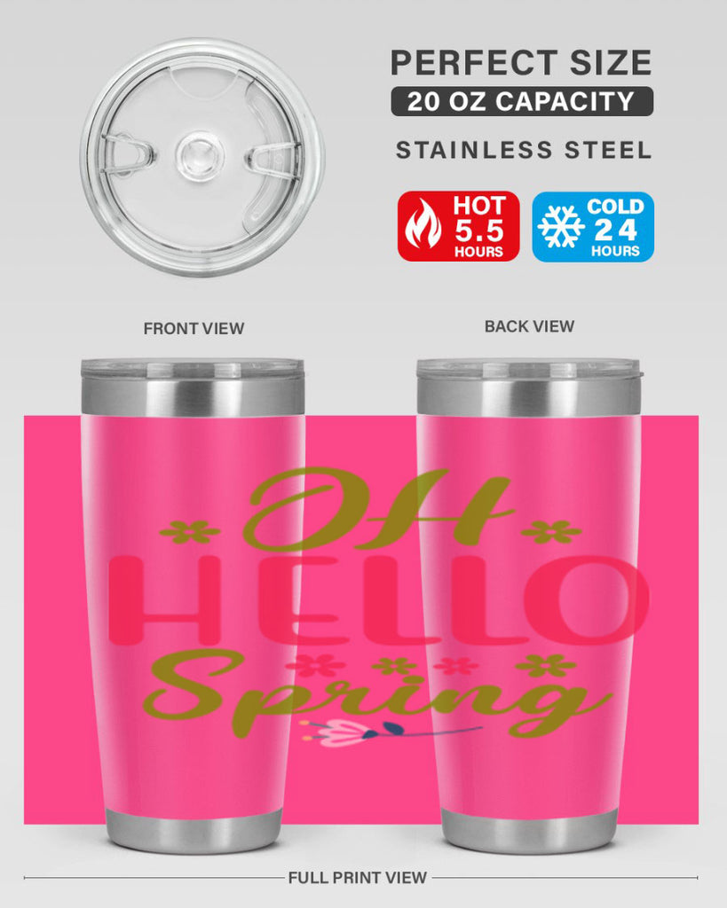 Oh Hello Spring 360#- spring- Tumbler