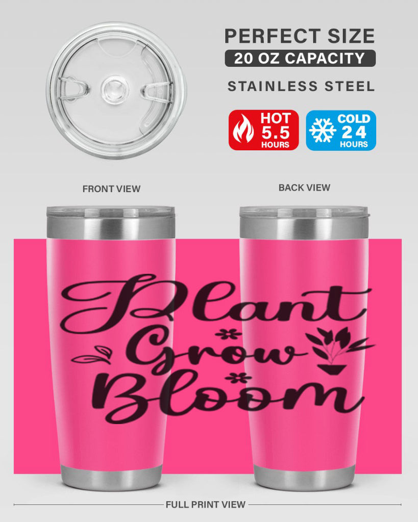 Plant Grow Bloom 391#- spring- Tumbler