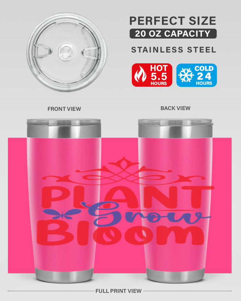 Plant Grow Bloom 392#- spring- Tumbler