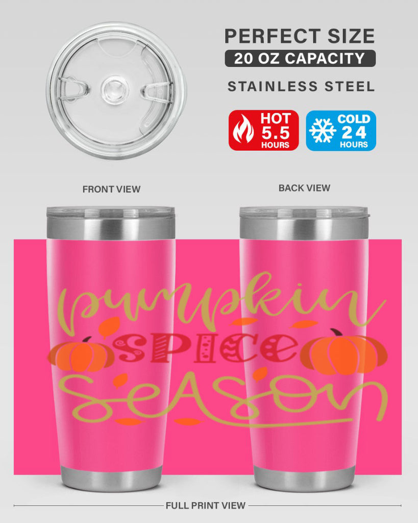 Pumpkin Spice Season 558#- fall- Tumbler