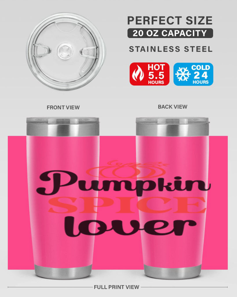 Pumpkin spice lover 554#- fall- Tumbler