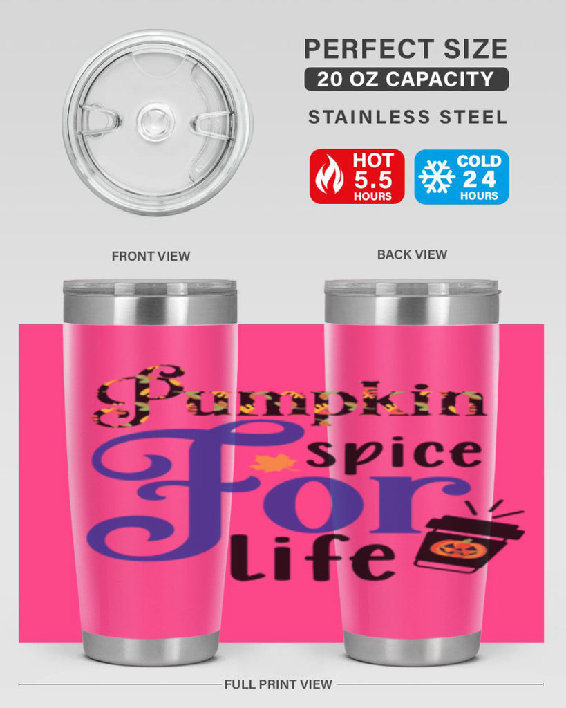 Pumpkinspiceforlife 566#- fall- Tumbler