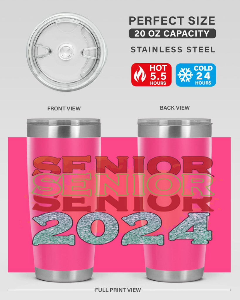 Senior 2024 1 11#- 12th grade- Tumbler