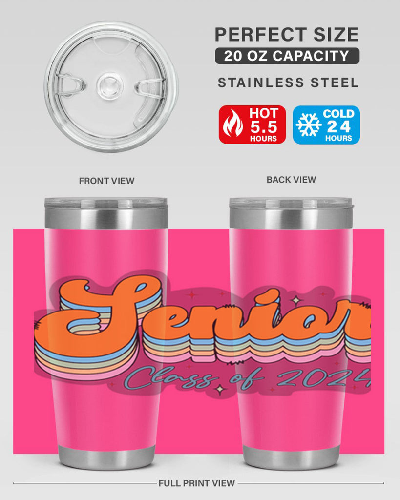 Senior class of 2024 18#- 12th grade- Tumbler