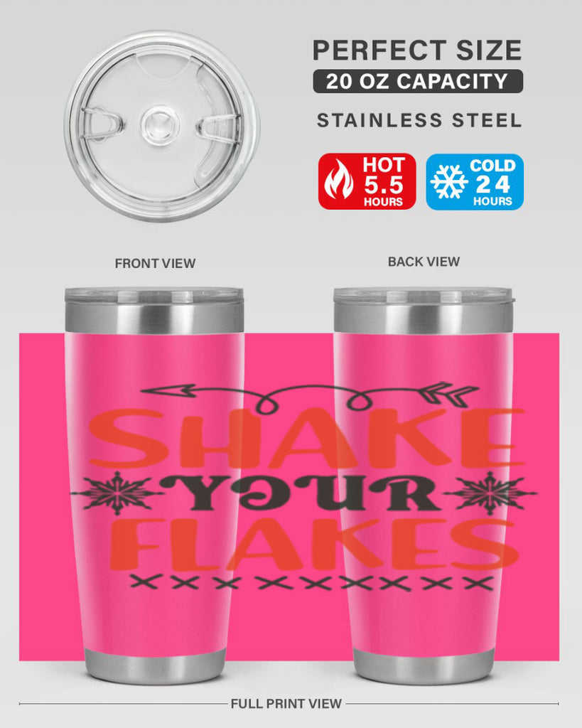 Shake Your Flakes 360#- winter- Tumbler