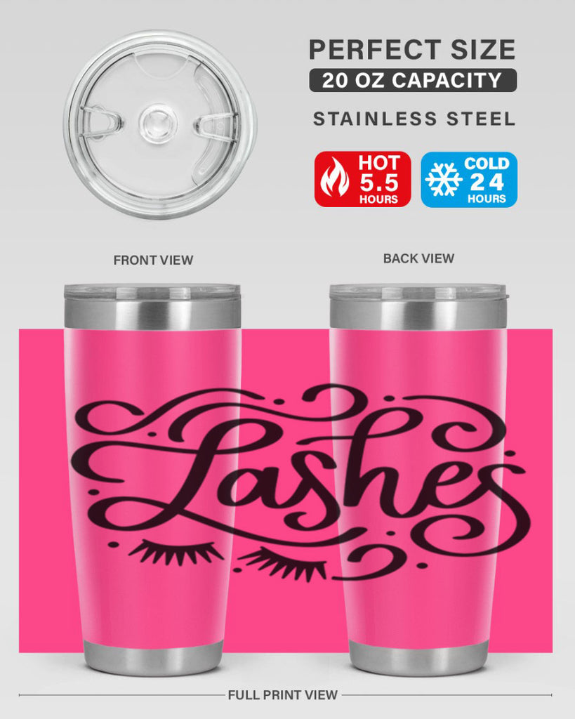 SingleLashes Style 27#- make up- Tumbler