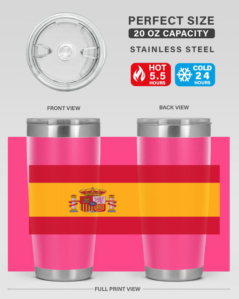 Spain 33#- world flags- Tumbler