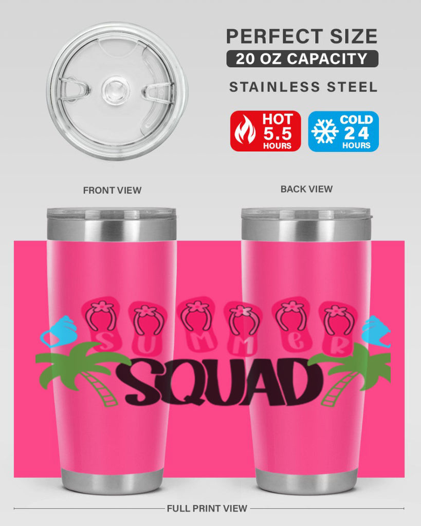 Summer Squad Style 22#- summer- Tumbler