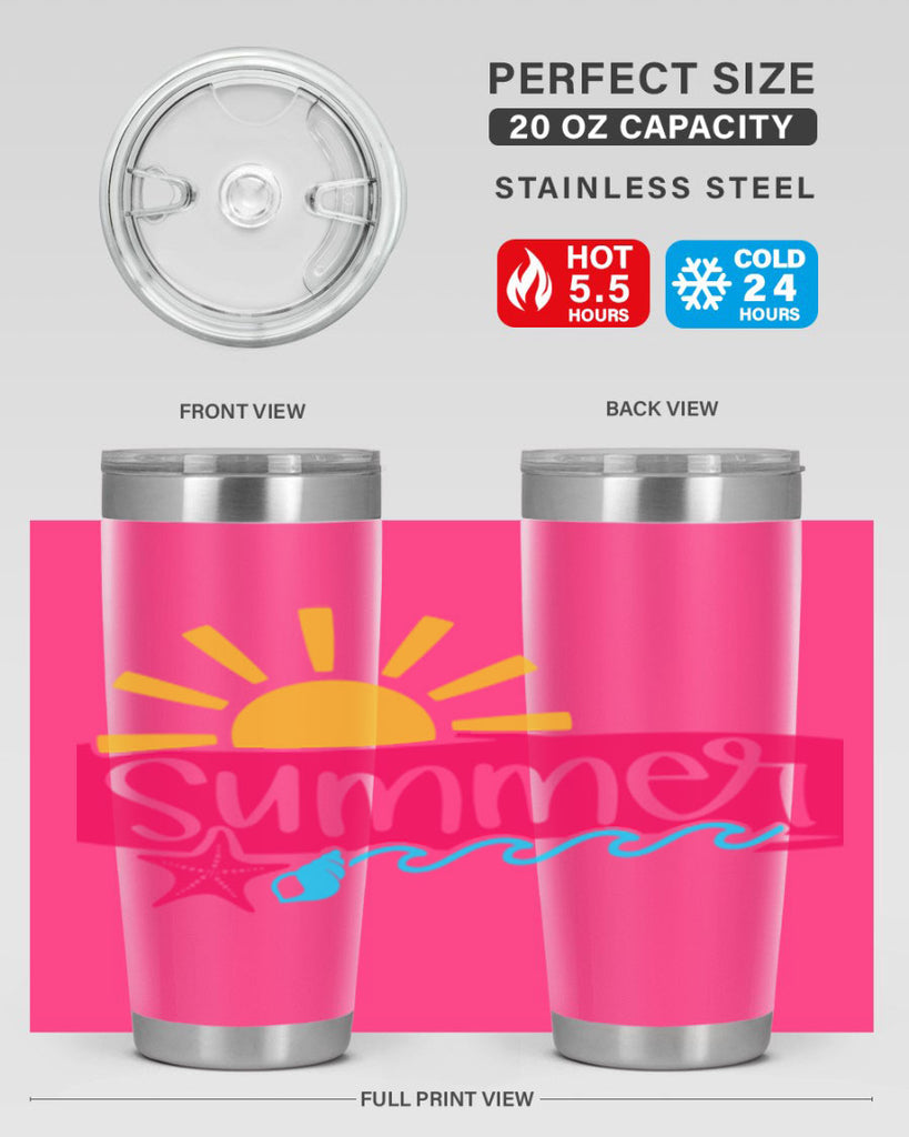 Summer Style 25#- summer- Tumbler