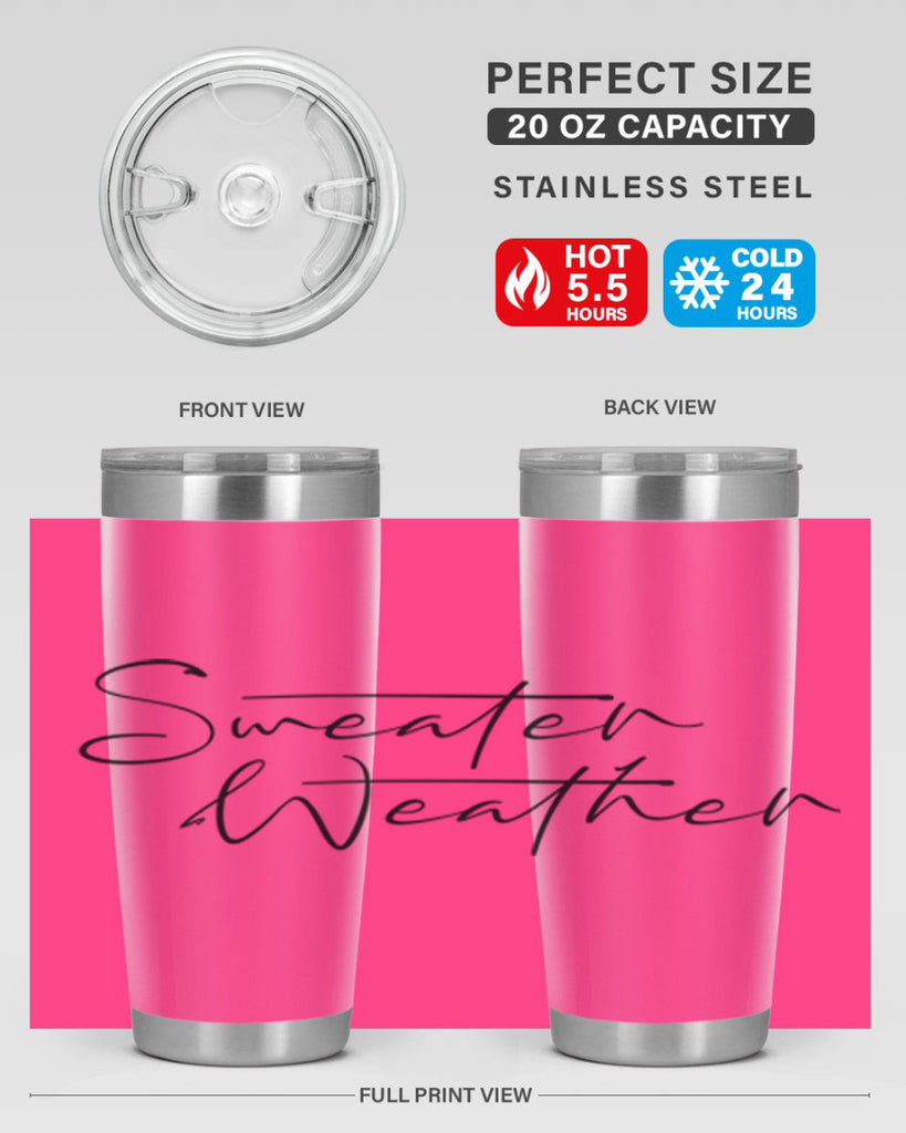 Sweater Weather 580#- fall- Tumbler